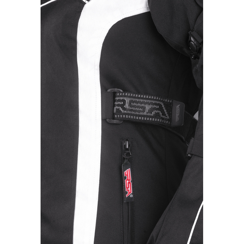 Moto bunda dámská RSA SW-01 černo-bílá výprodej
