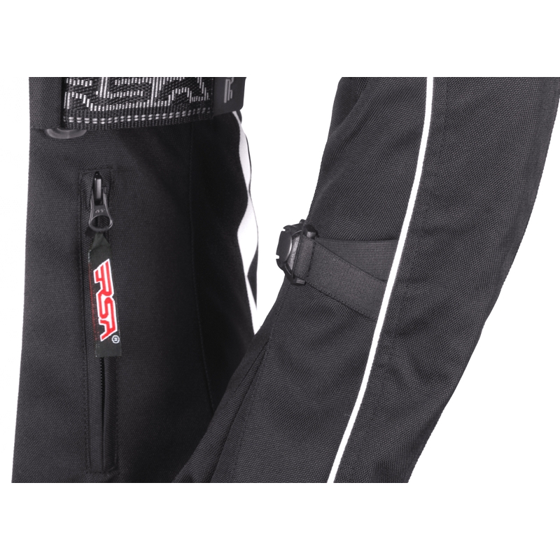 Moto bunda dámská RSA SW-01 černo-bílá výprodej