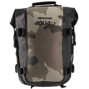 Moto brašna na padací rám Oxford AQUA C7 Crash Bar bag 7 l maskáčová