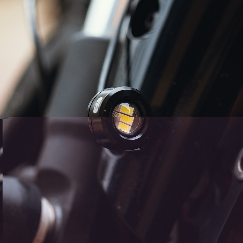 Přídavná světla Oxford Run light přední sada černá