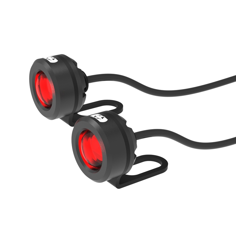 Přídavná světla Oxford Run light zadní sada černá