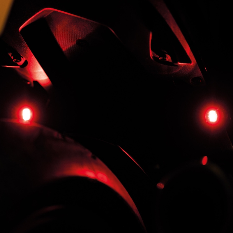 Přídavná světla Oxford Run light zadní sada černá
