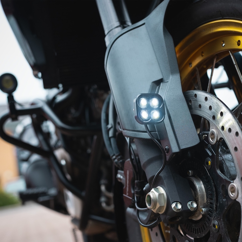 Přídavná světla Oxford Cube light přední sada černá