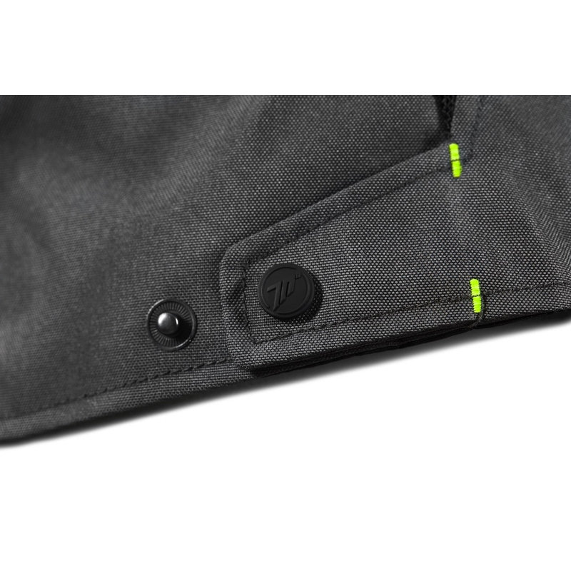 Bunda na motorku Seventy Degrees SD-JT66 Sahara černo-fluo žlutá