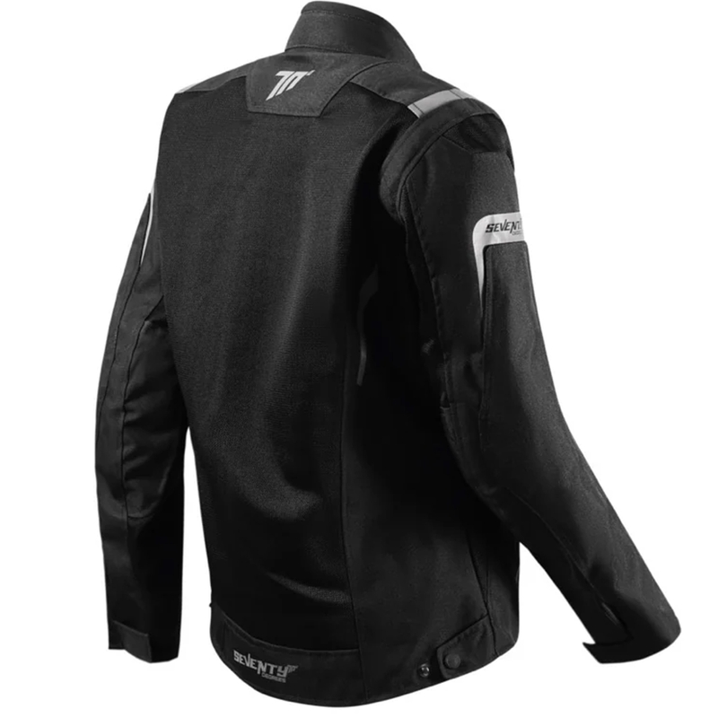 Dámská bunda na motorku Seventy Degrees SD-JT68 Sahara černá