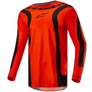 Motokrosový dres Alpinestars Fluid Lurv 2024 oranžovo-černý
