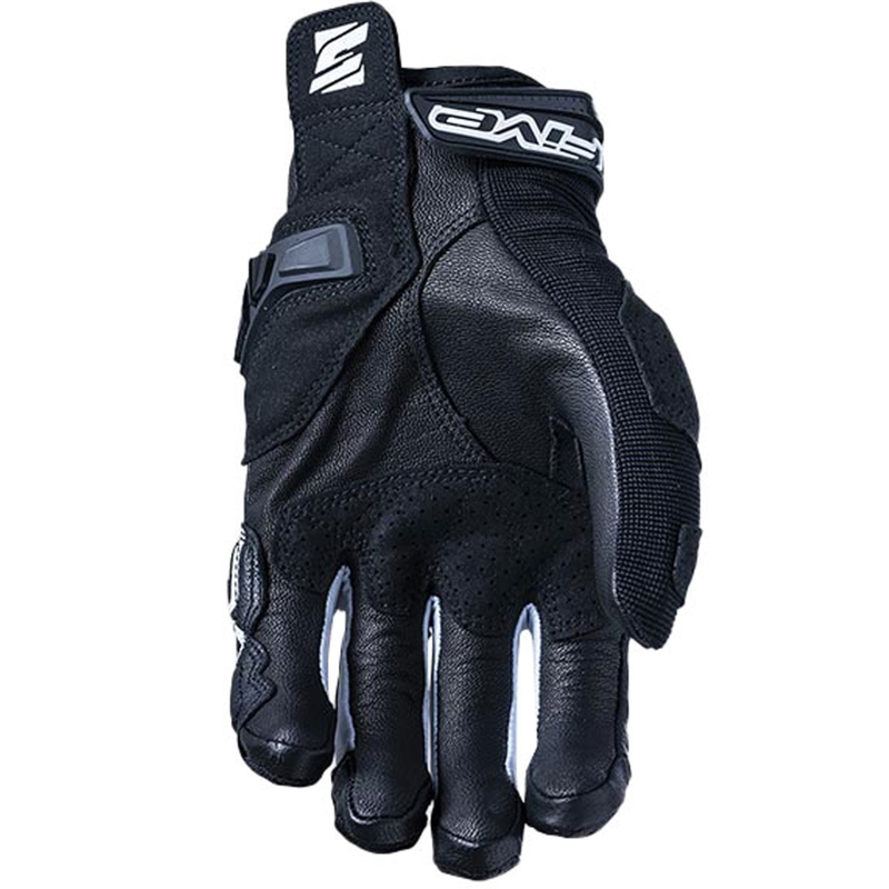 Rukavice na motorku FIVE SF3 černo-bílé
