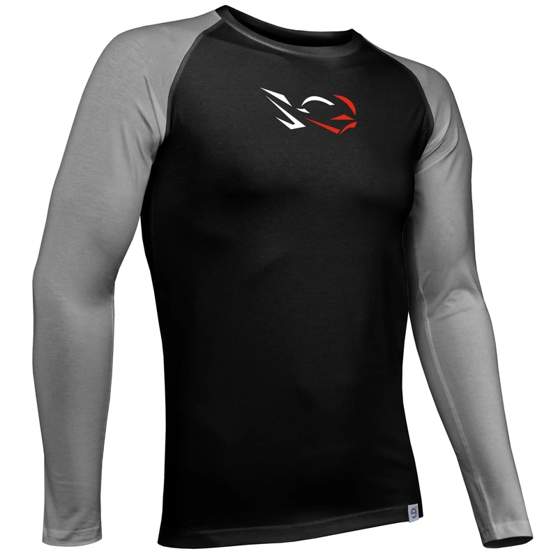 Pánské funkční tričko nanosilver® Combi Ride černo-šedé