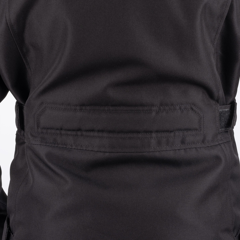 Dámská bunda na motorku Oxford Spartan Long WP černá