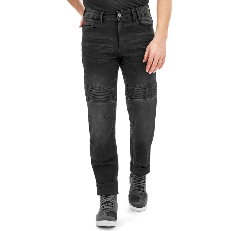 Džíny na motorku Shima Zenith černé