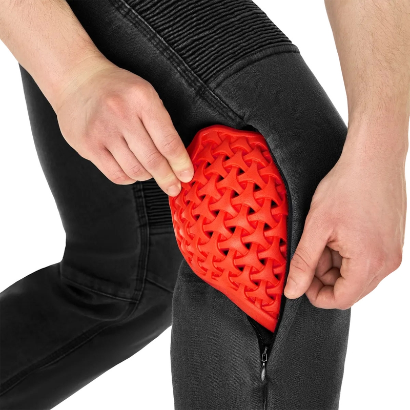 Džíny na motorku Shima Zenith černé