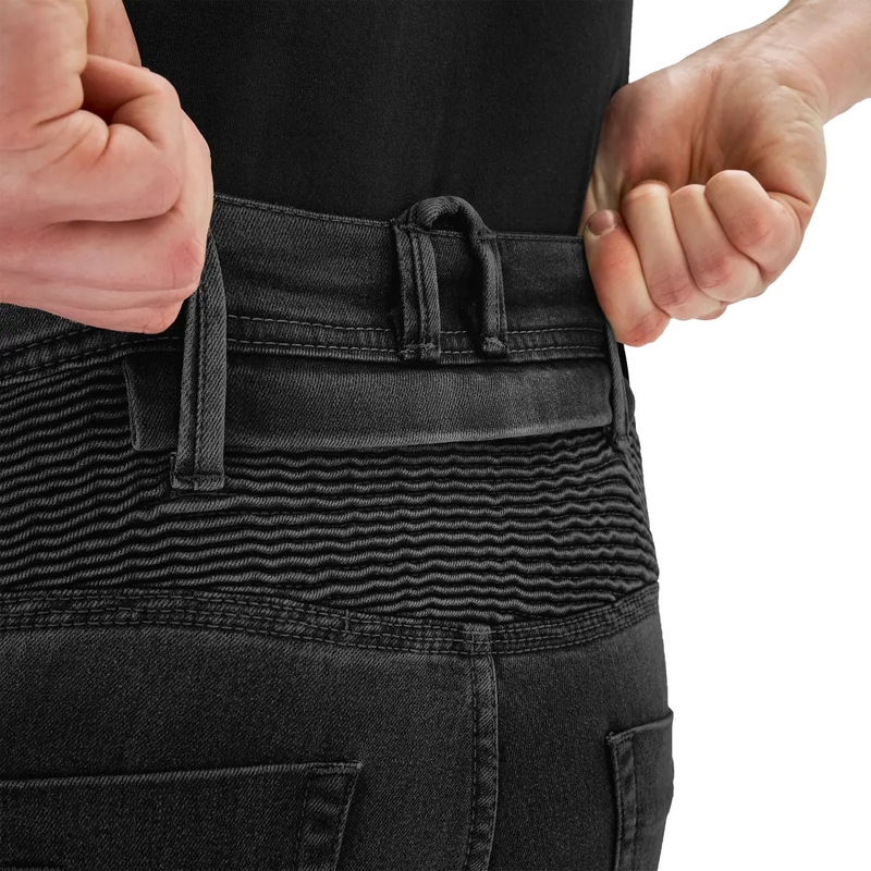 Džíny na motorku Shima Zenith černé