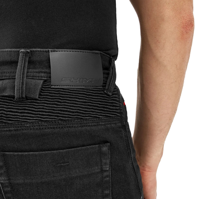 Džíny na motorku Shima Zenith černé