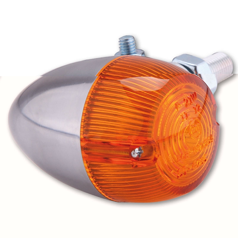 Blinkr na motorku Highsider Smart Bullet chrom