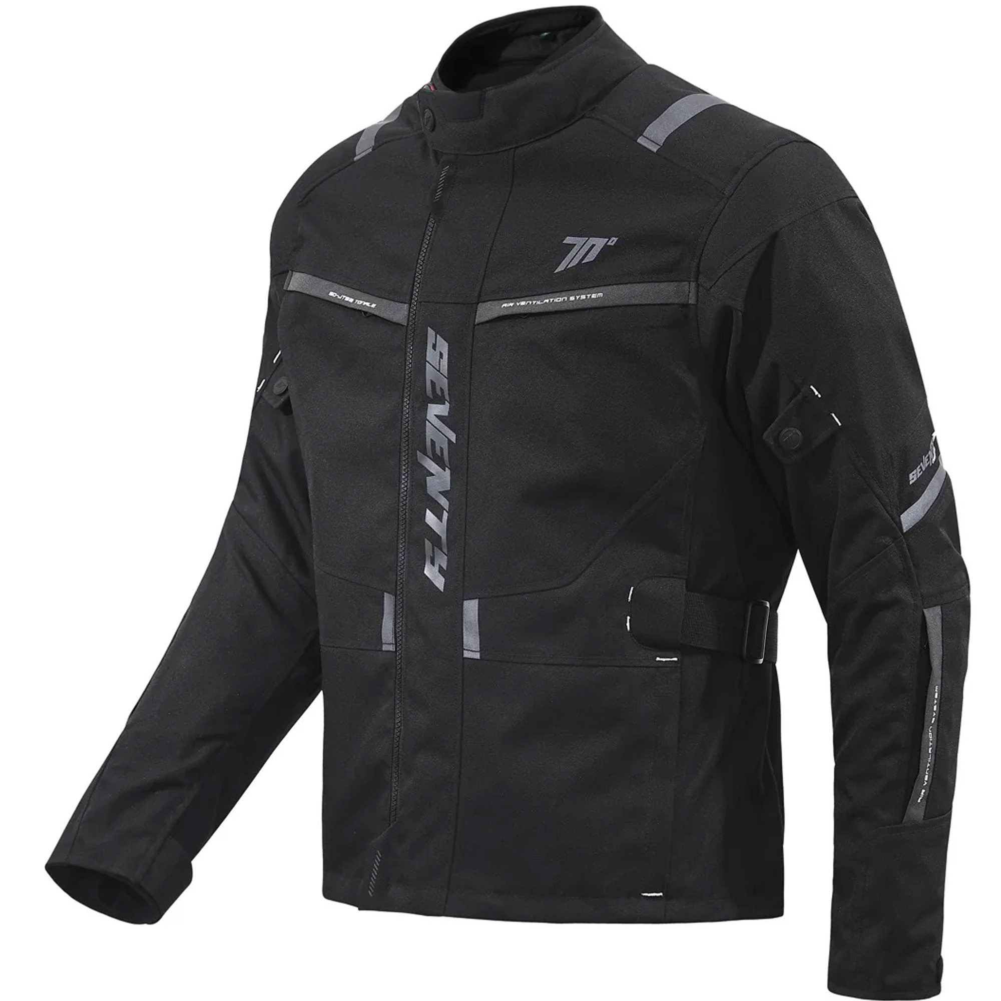Bunda na motorku Seventy Degrees SD-JT83 Tonale černá Velikost: S