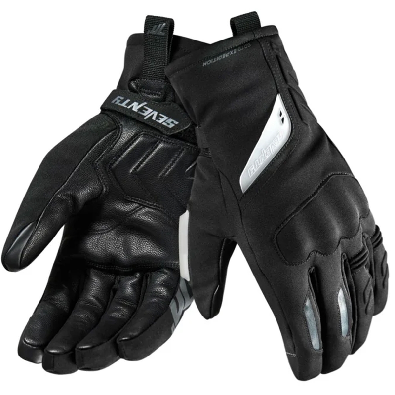 Rukavice na motorku Seventy Degrees SD-T9 Expedition černé