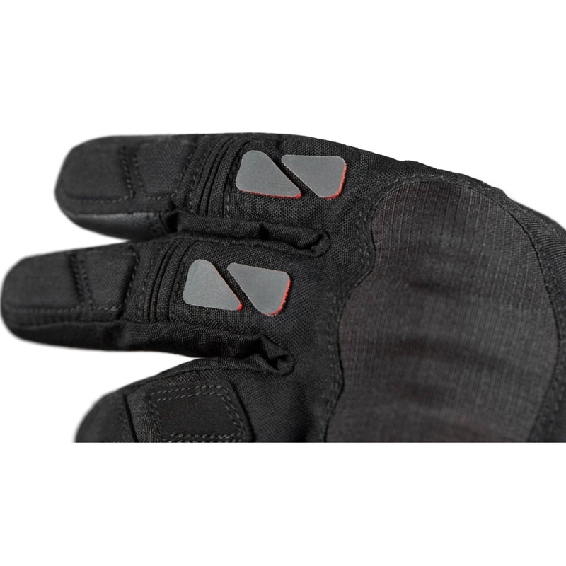 Rukavice na motorku Seventy Degrees SD-T55 Atak černo-červené