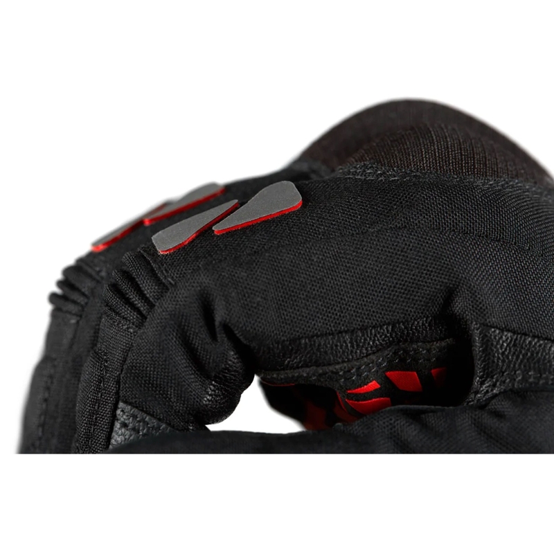 Rukavice na motorku Seventy Degrees SD-T55 Atak černo-červené