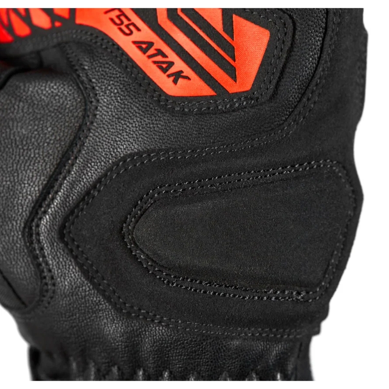 Rukavice na motorku Seventy Degrees SD-T55 Atak černo-červené