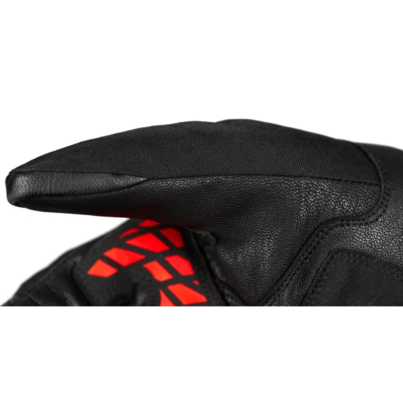 Rukavice na motorku Seventy Degrees SD-T55 Atak černo-červené