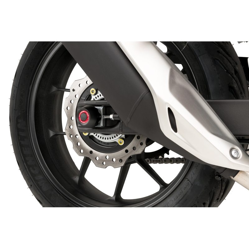Pádové protektory do osy kola PUIG PHB19 černý without color caps, rear pro HONDA CB 750 Hornet 2023-2026