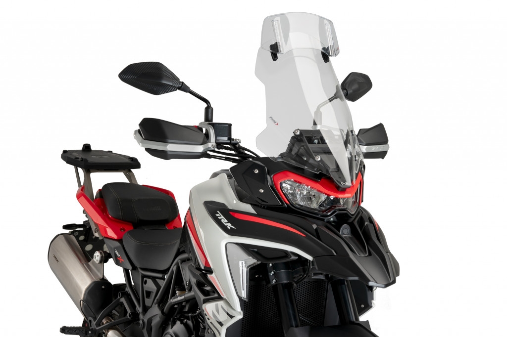 Plexi štít PUIG TOURING WITH VISOR 21800W průhledná