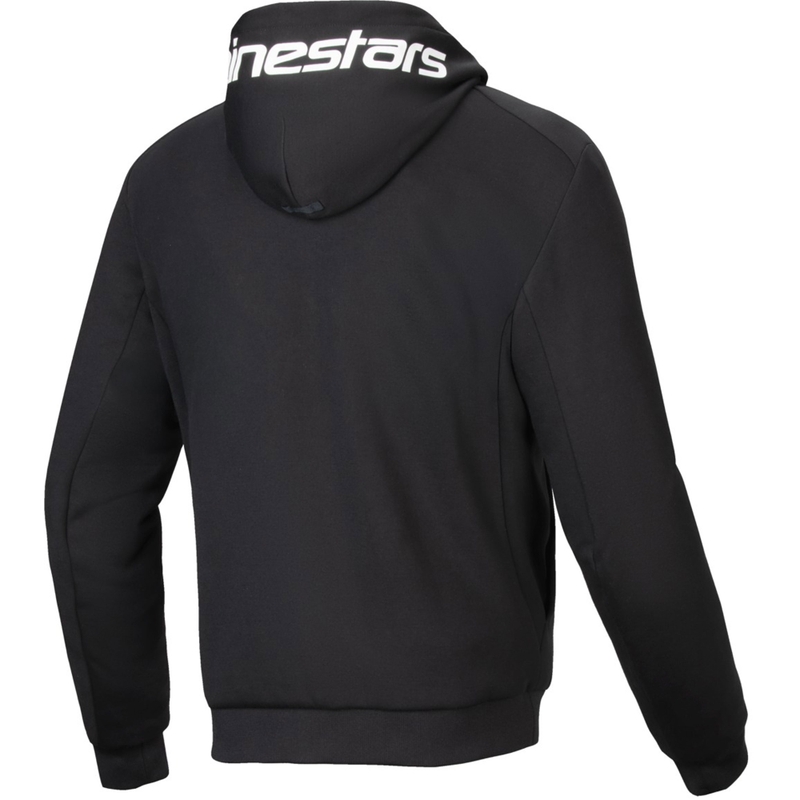 Mikina na motorku Alpinestars Chrome V2 Sport černo-bílá