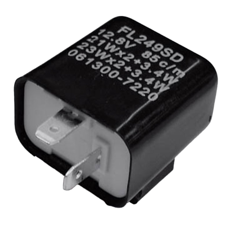 Přerušovač blinkrů Highsider Smart 2 pólový 12v/21w černé