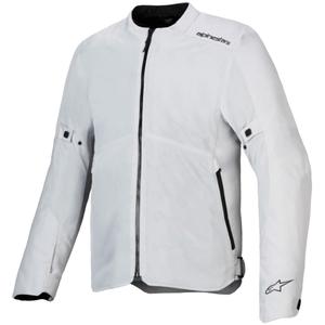 Bunda na motorku Alpinestars C-1 Air stříbrno-šedá