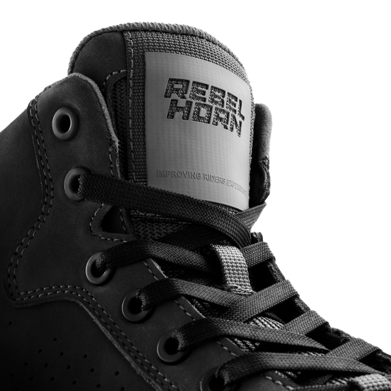 Boty na motorku Rebelhorn Spike WP černé