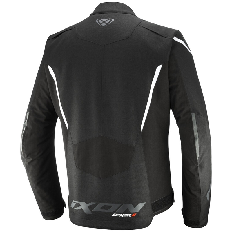 Bunda na motorku IXON Striker 2 černo-bílá
