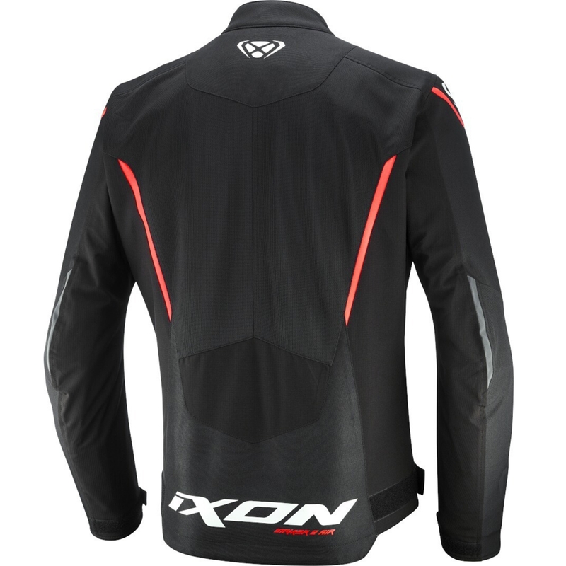 Bunda na motorku IXON Striker 2 Air WP černo-bílo-červená