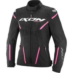 Dámská bunda na motorku IXON Striker 2 Air WP Lady černo-růžová