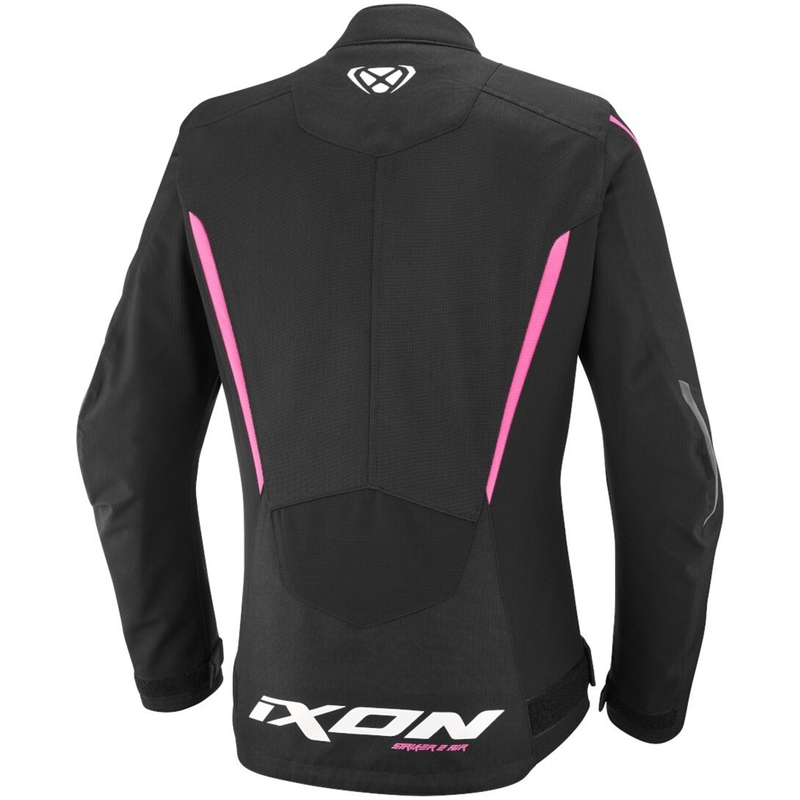 Dámská bunda na motorku IXON Striker 2 Air WP Lady černo-růžová