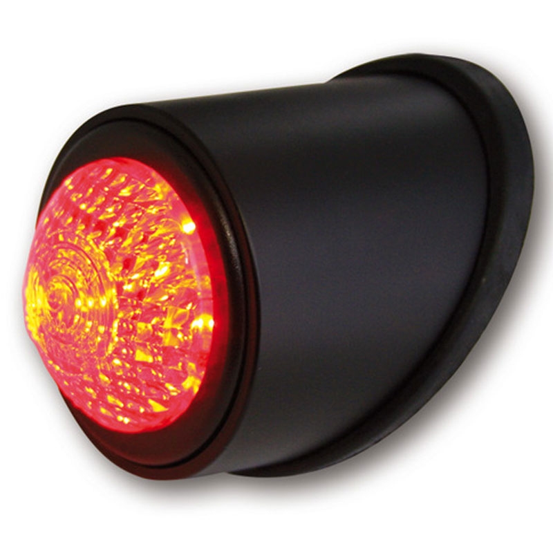 Zadní LED světlo Highsider Smart OLD SCHOOL černé