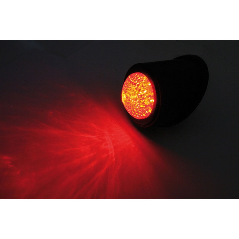 Zadní LED světlo Highsider Smart OLD SCHOOL černé