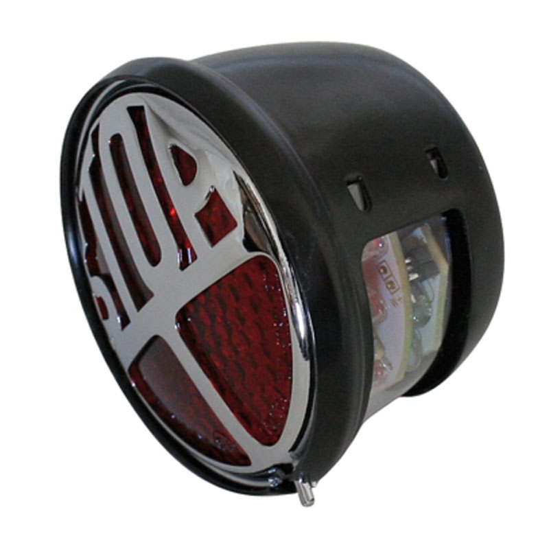 Zadní LED světlo Highsider Smart černo-červené