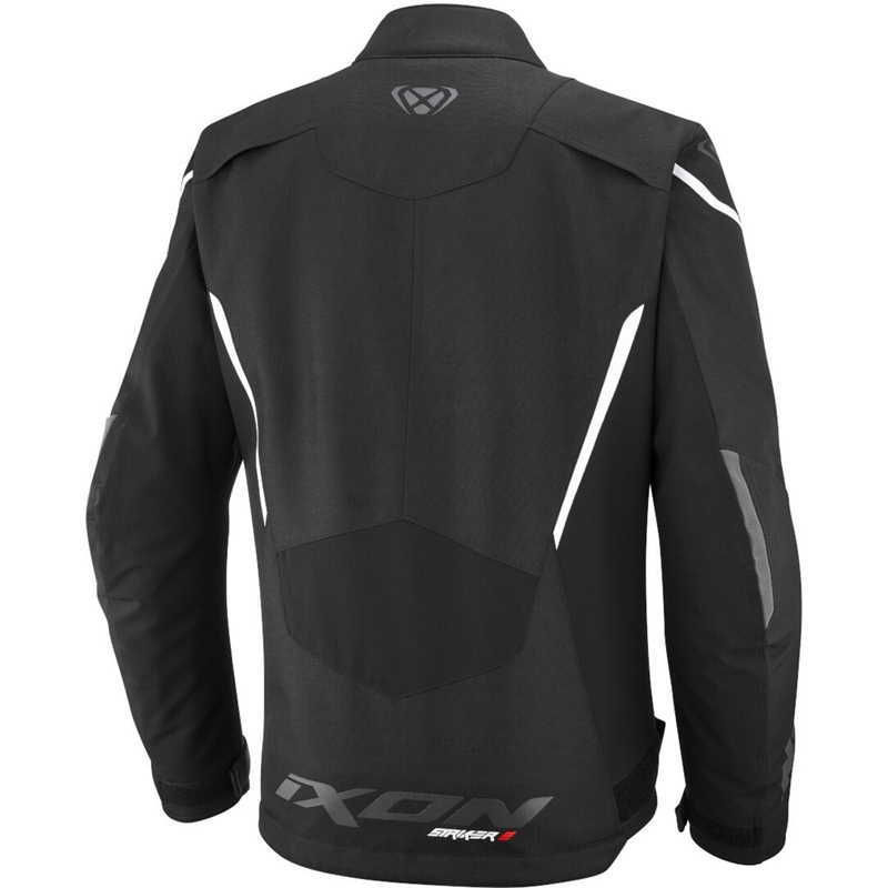 Bunda na motorku IXON Striker 2 C-Sizing černo-bílá