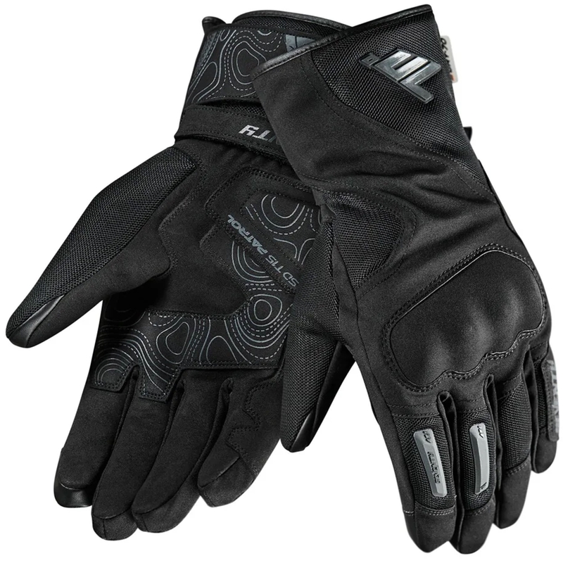 Rukavice na motorku Seventy Degrees SD-T15 Patrol černé
