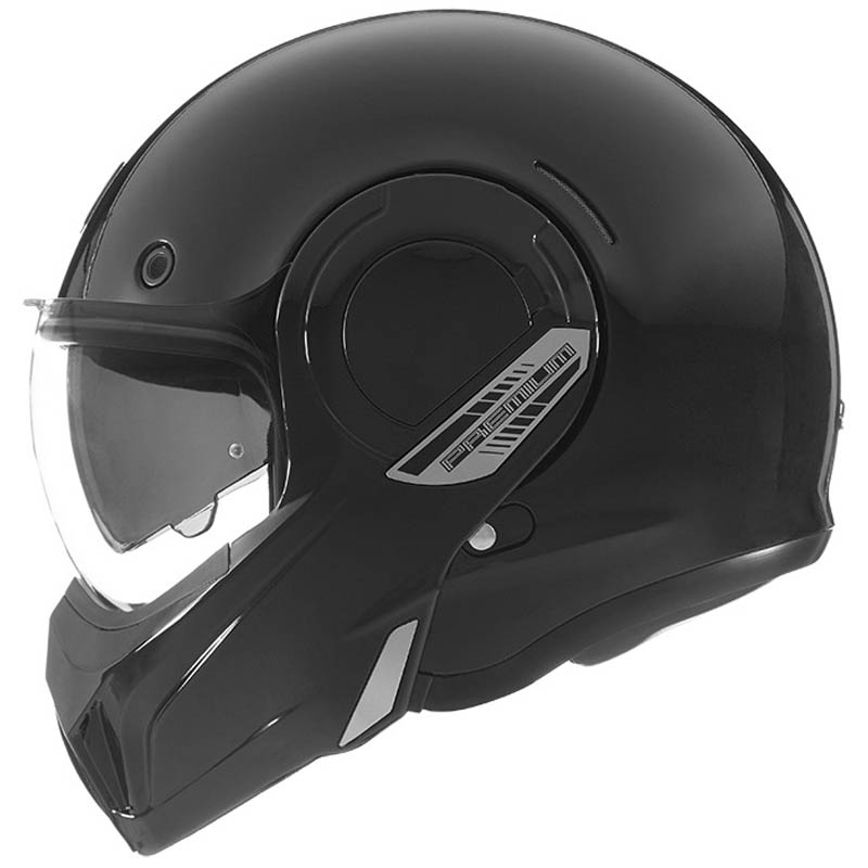 Překlápěcí helma na motorku NOX PREMIUM Stratos matná černá