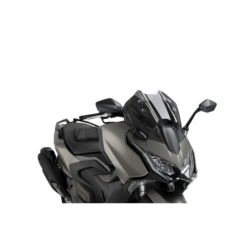 Plexi štít PUIG V-TECH LINE SPORT kouřová pro KYMCO AK 550 Premium 2024-2025
