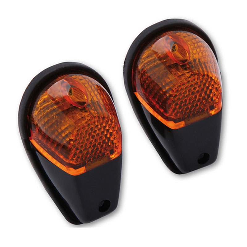 Blinkr na motorku Highsider Smart 12V/21W černo-oranžový