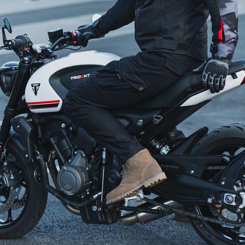 Kalhoty na motorku Oxford Original Approved CARGO AA černé