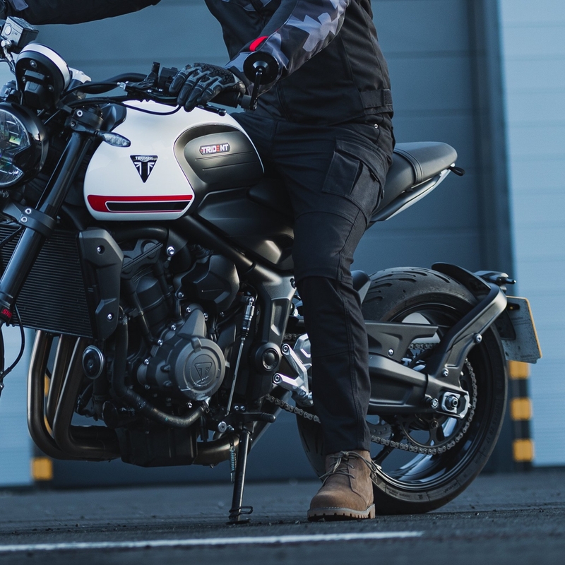 Kalhoty na motorku Oxford Original Approved CARGO AA černé