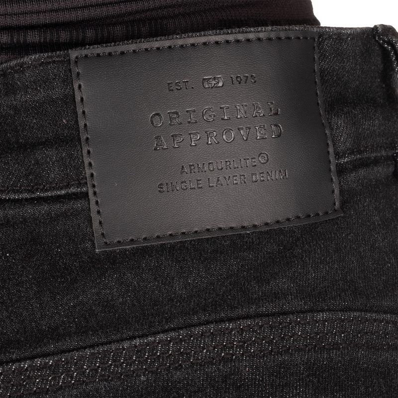 Dámské džíny na motorku Oxford Sofia AA Slim jeans černé