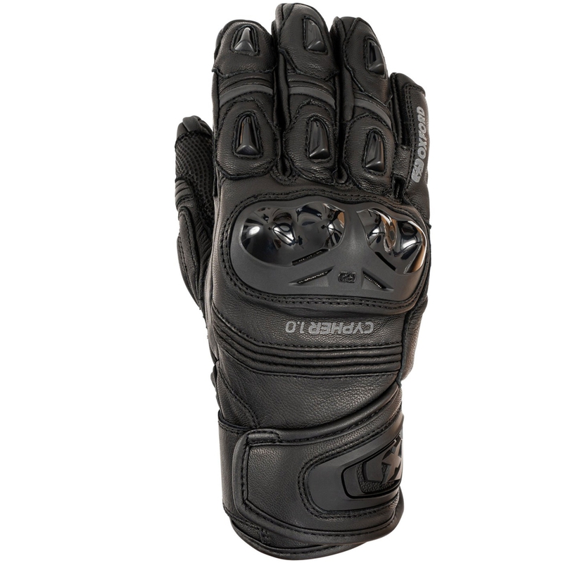 Rukavice na motorku Oxford Cypher 1.0 short černé