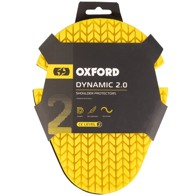Chrániče ramen Oxford Dynamic 2.0 level 2 žluté