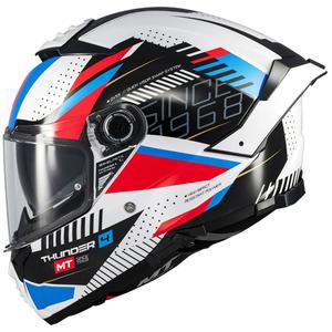 Integrální helma na motorku MT Thunder 4 SV Luminence modrá