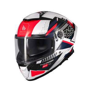 Integrální helma na motorku MT Thunder 4 SV Luminence modrá