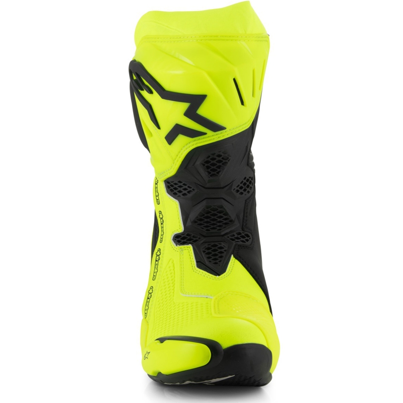 Boty na motorku Alpinestars Supertech R fluo žluto-černé